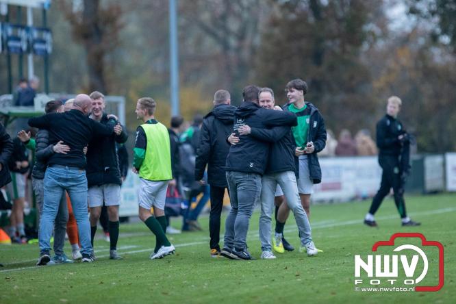De wedstrijd sv 't Harde tegen de Oldebroeker buurman Owios werd op eigen veld gewonnen door 't Harde met 1-0 - &copy; NWVFoto.nl