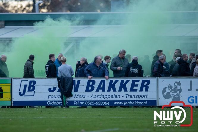 De wedstrijd sv 't Harde tegen de Oldebroeker buurman Owios werd op eigen veld gewonnen door 't Harde met 1-0 - &copy; NWVFoto.nl