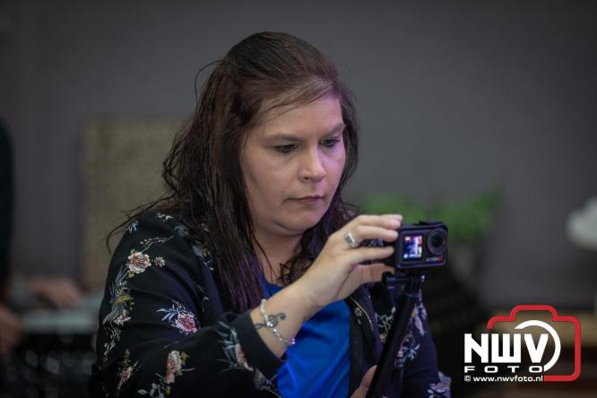 Fanclubavond in de Bouwakker Hattemerbroek ter gelegenheid van 30 jaar Het IJssel Duo. - © NWVFoto.nl