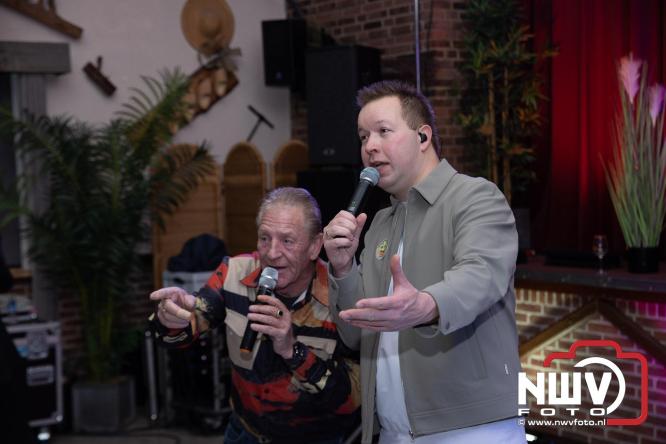 Fanclubavond in de Bouwakker Hattemerbroek ter gelegenheid van 30 jaar Het IJssel Duo. - © NWVFoto.nl