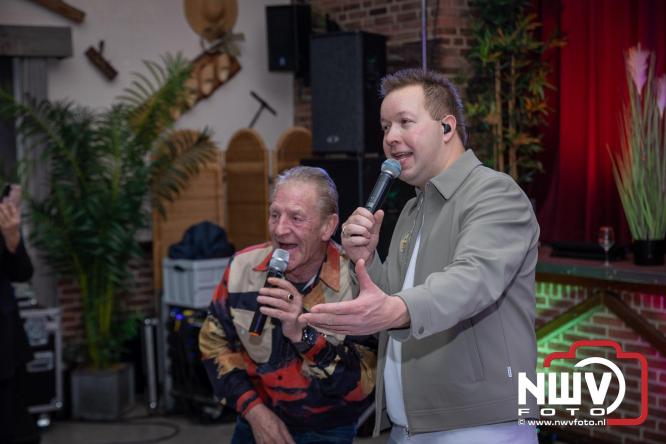 Fanclubavond in de Bouwakker Hattemerbroek ter gelegenheid van 30 jaar Het IJssel Duo. - © NWVFoto.nl