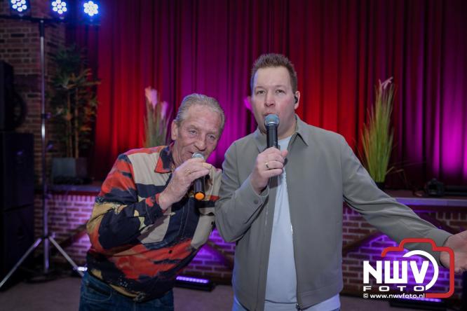 Fanclubavond in de Bouwakker Hattemerbroek ter gelegenheid van 30 jaar Het IJssel Duo. - © NWVFoto.nl