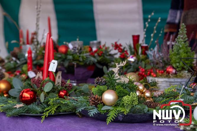 Kerstmarkt rond de molen Oostendorp, organisatie wint vrijwilligerscompliment 2025 gemeente Elburg. - &copy; NWVFoto.nl