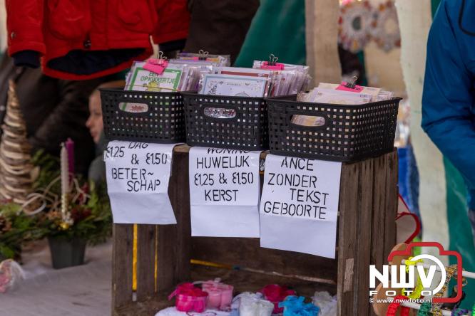 Kerstmarkt rond de molen Oostendorp, organisatie wint vrijwilligerscompliment 2025 gemeente Elburg. - &copy; NWVFoto.nl