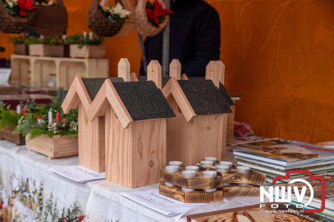 Kerstmarkt rond de molen Oostendorp, organisatie wint vrijwilligerscompliment 2025 gemeente Elburg. - &copy; NWVFoto.nl