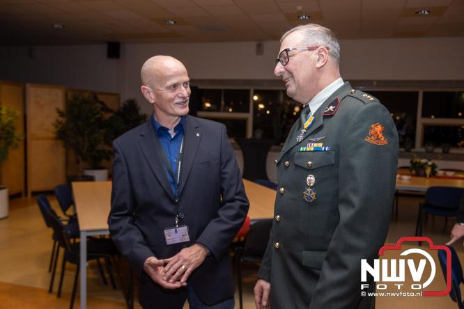 Manfred Monsees uit ’t Harde is donderdag onderscheiden als Lid in de Orde van Oranje-Nassau - &copy; NWVFoto.nl