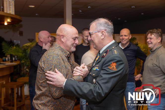 Manfred Monsees uit ’t Harde is donderdag onderscheiden als Lid in de Orde van Oranje-Nassau - &copy; NWVFoto.nl