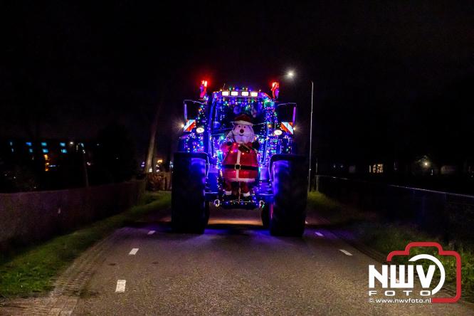 Lichtjestour Elburg in Doornspijk voortijdig gestaakt na ongeval in Nunspeet. - &copy; NWVFoto.nl
