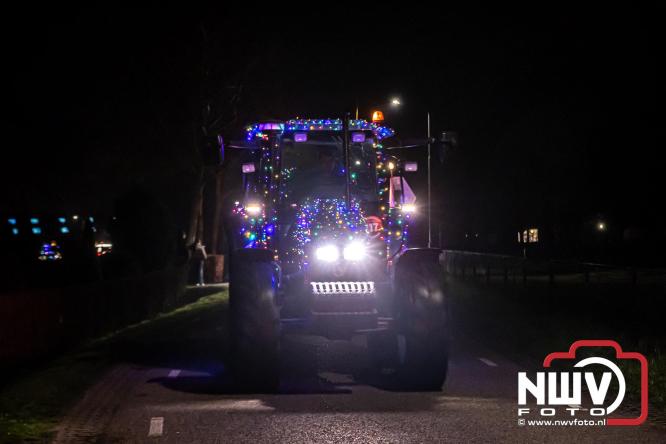 Lichtjestour Elburg in Doornspijk voortijdig gestaakt na ongeval in Nunspeet. - &copy; NWVFoto.nl