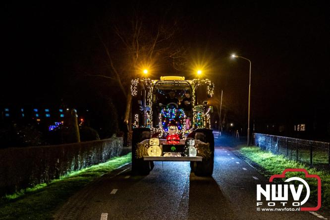 Lichtjestour Elburg in Doornspijk voortijdig gestaakt na ongeval in Nunspeet. - &copy; NWVFoto.nl