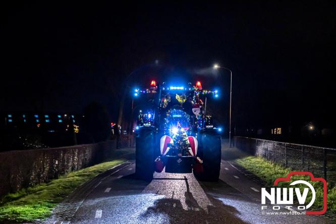 Lichtjestour Elburg in Doornspijk voortijdig gestaakt na ongeval in Nunspeet. - &copy; NWVFoto.nl