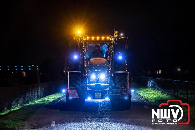 Lichtjestour Elburg in Doornspijk voortijdig gestaakt na ongeval in Nunspeet. - &copy; NWVFoto.nl