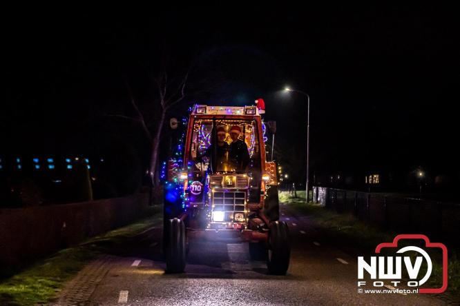 Lichtjestour Elburg in Doornspijk voortijdig gestaakt na ongeval in Nunspeet. - &copy; NWVFoto.nl