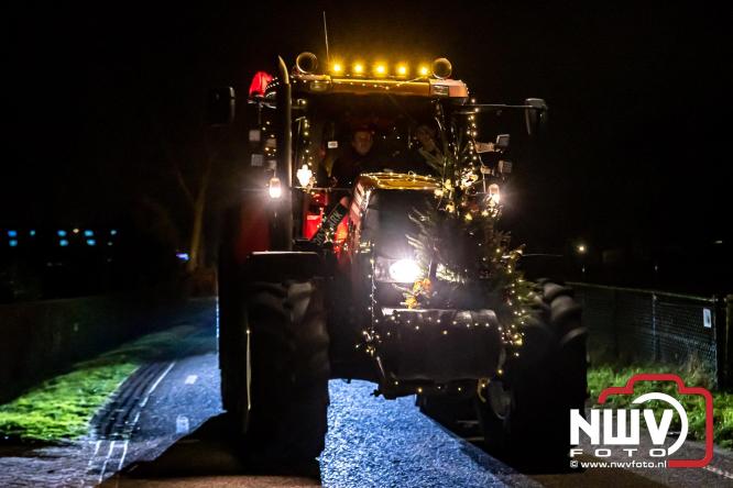 Lichtjestour Elburg in Doornspijk voortijdig gestaakt na ongeval in Nunspeet. - &copy; NWVFoto.nl