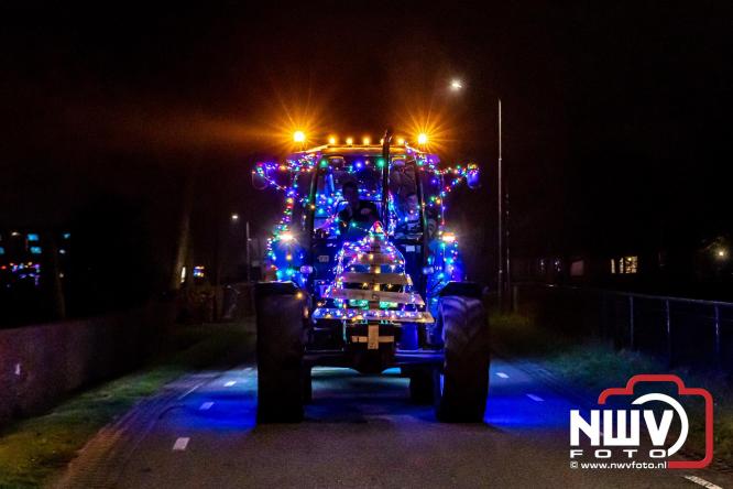 Lichtjestour Elburg in Doornspijk voortijdig gestaakt na ongeval in Nunspeet. - &copy; NWVFoto.nl