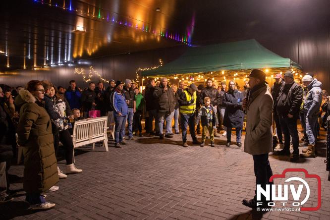Lichtjestour Elburg in Doornspijk voortijdig gestaakt na ongeval in Nunspeet. - &copy; NWVFoto.nl