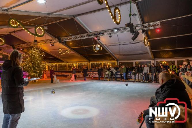 Winterfestijn Oldebroek sluit knallend af met spectaculaire Fluitketel Curlingwedstrijd met als winnaar De Knooierds. - &copy; NWVFoto.nl