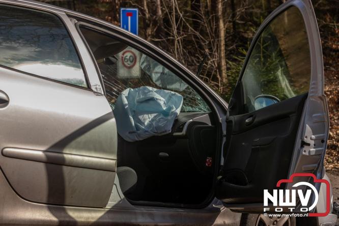 Bestuurder aangehouden na eenzijdig ongeval op Elburgerweg N309 hmp 44.6 Epe. - &copy; NWVFoto.nl