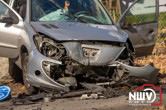 Bestuurder aangehouden na eenzijdig ongeval op Elburgerweg N309 hmp 44.6 Epe. - &copy; NWVFoto.nl
