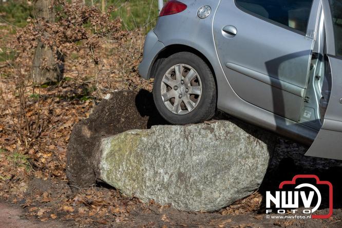 Bestuurder aangehouden na eenzijdig ongeval op Elburgerweg N309 hmp 44.6 Epe. - &copy; NWVFoto.nl