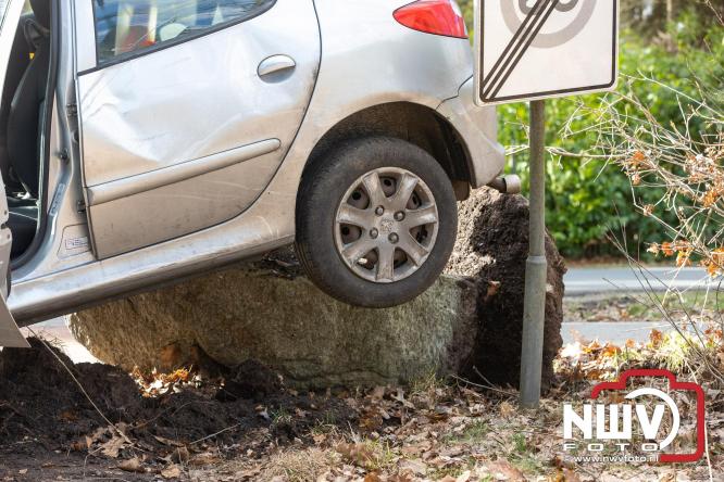 Bestuurder aangehouden na eenzijdig ongeval op Elburgerweg N309 hmp 44.6 Epe. - &copy; NWVFoto.nl