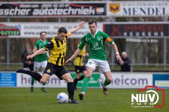 Owios behoud de eerste plaats in de 3 klasse N door de 3-0 overwinning thuis tegen vv Heerde. - &copy; NWVFoto.nl