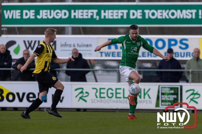 Owios behoud de eerste plaats in de 3 klasse N door de 3-0 overwinning thuis tegen vv Heerde. - &copy; NWVFoto.nl