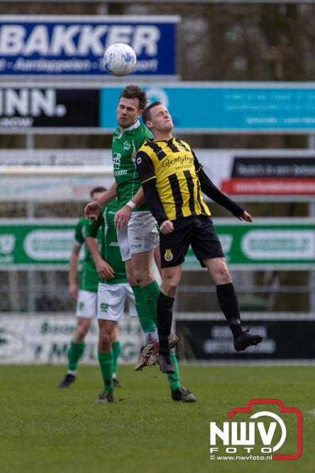 Owios behoud de eerste plaats in de 3 klasse N door de 3-0 overwinning thuis tegen vv Heerde. - &copy; NWVFoto.nl