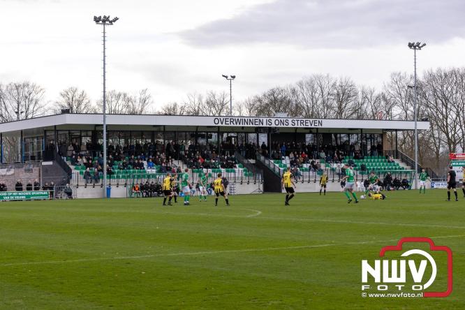 Owios behoud de eerste plaats in de 3 klasse N door de 3-0 overwinning thuis tegen vv Heerde. - &copy; NWVFoto.nl