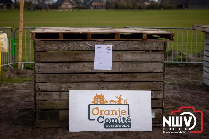 Paasvuur in Oosterwolde GLD trekt veel bezoekers uit de regio  - &copy; NWVFoto.nl