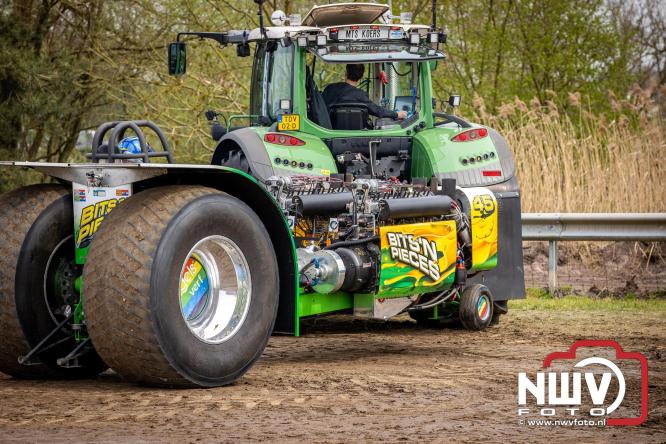 NTTO Tractorpulling, samen met de STVO oldtimerdag en markt bij loonbedrijf van de Put zorgen voor veelzijdige zaterdag vol spektakel. - &copy; NWVFoto.nl