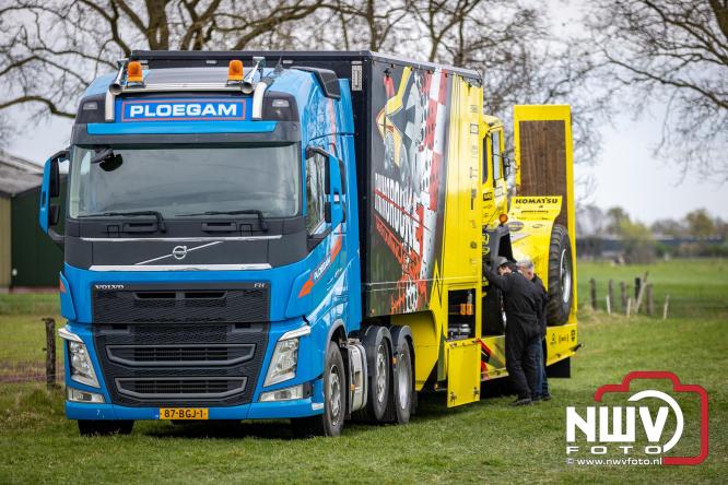 NTTO Tractorpulling, samen met de STVO oldtimerdag en markt bij loonbedrijf van de Put zorgen voor veelzijdige zaterdag vol spektakel. - &copy; NWVFoto.nl