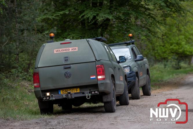 Kleine natuurbrand op oude brand lokatie ASK Noorderweg Nunspeet - &copy; NWVFoto.nl