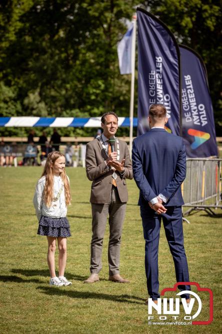 Tuigpaarden stelen de show tijdens sfeervol concours op De Haere in Doornspijk. - &copy; NWVFoto.nl