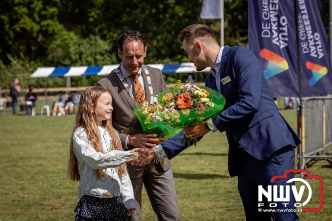 Tuigpaarden stelen de show tijdens sfeervol concours op De Haere in Doornspijk. - &copy; NWVFoto.nl