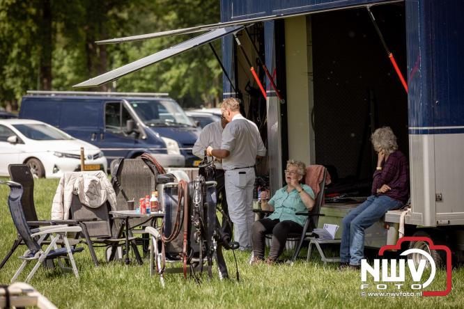 Tuigpaarden stelen de show tijdens sfeervol concours op De Haere in Doornspijk. - &copy; NWVFoto.nl