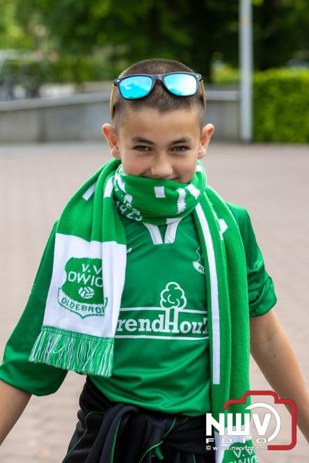 Kampioenskoorts slaat om in teleurstelling voor OWIOS in Epe. - &copy; NWVFoto.nl