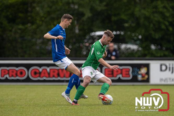 Kampioenskoorts slaat om in teleurstelling voor OWIOS in Epe. - &copy; NWVFoto.nl