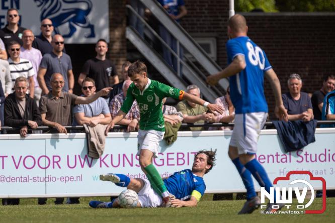 Kampioenskoorts slaat om in teleurstelling voor OWIOS in Epe. - &copy; NWVFoto.nl
