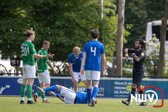 Kampioenskoorts slaat om in teleurstelling voor OWIOS in Epe. - &copy; NWVFoto.nl