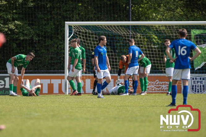 Kampioenskoorts slaat om in teleurstelling voor OWIOS in Epe. - &copy; NWVFoto.nl