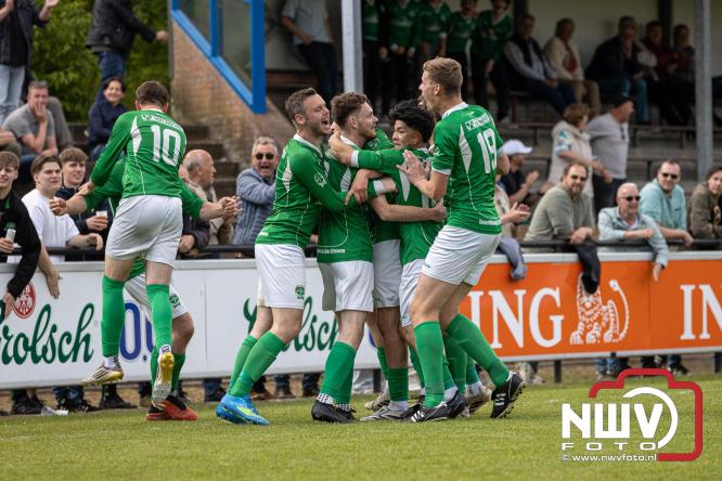 Kampioenskoorts slaat om in teleurstelling voor OWIOS in Epe. - &copy; NWVFoto.nl