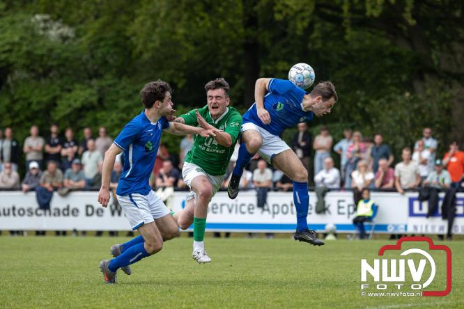 Kampioenskoorts slaat om in teleurstelling voor OWIOS in Epe. - &copy; NWVFoto.nl