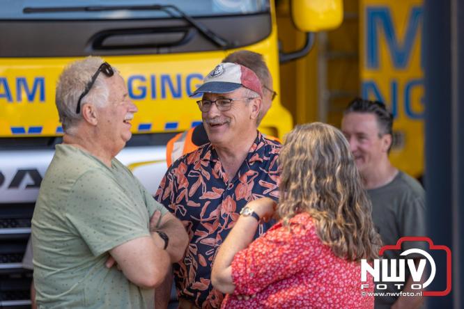 Kranen, trucks en bergingsvoertuigen stelen de show tijdens jubileumfeest van Kraan- en Bergingsbedrijf Stouwdam in Oldebroek. - &copy; NWVFoto.nl