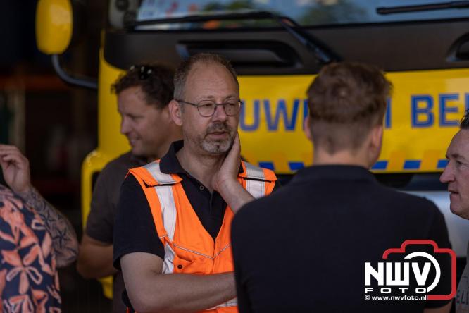 Kranen, trucks en bergingsvoertuigen stelen de show tijdens jubileumfeest van Kraan- en Bergingsbedrijf Stouwdam in Oldebroek. - &copy; NWVFoto.nl