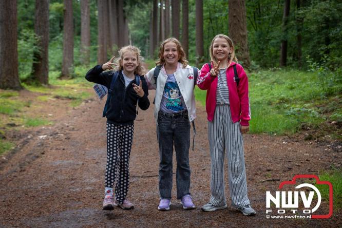 Na valse start toch een prachtige wandelavond, bijna 500 deelnemers genieten in de bossen van ’t Harde - &copy; NWVFoto.nl
