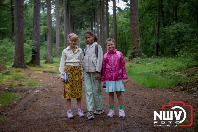 Na valse start toch een prachtige wandelavond, bijna 500 deelnemers genieten in de bossen van ’t Harde - &copy; NWVFoto.nl