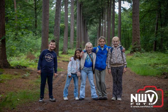 Na valse start toch een prachtige wandelavond, bijna 500 deelnemers genieten in de bossen van ’t Harde - &copy; NWVFoto.nl