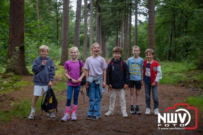 Na valse start toch een prachtige wandelavond, bijna 500 deelnemers genieten in de bossen van ’t Harde - &copy; NWVFoto.nl