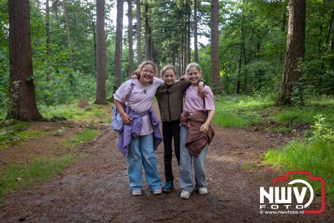 Na valse start toch een prachtige wandelavond, bijna 500 deelnemers genieten in de bossen van ’t Harde - &copy; NWVFoto.nl